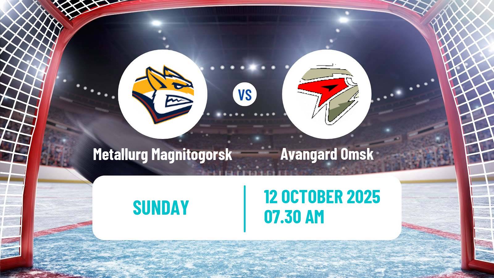 Hockey KHL Metallurg Magnitogorsk - Avangard Omsk