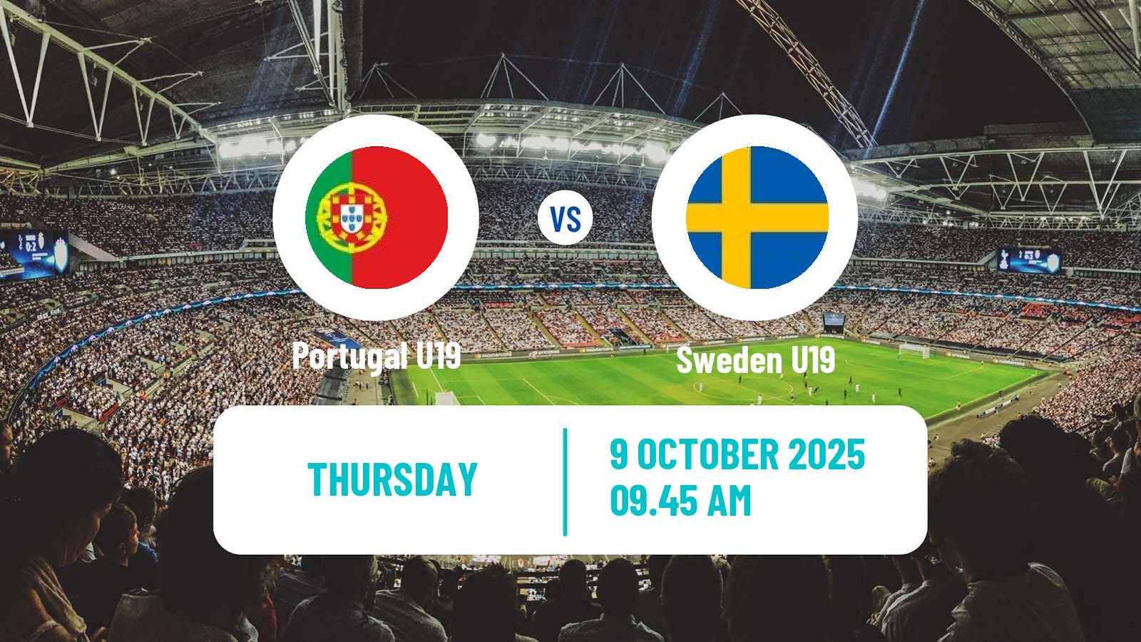 Football Friendly Portugal U19 - Sweden U19
