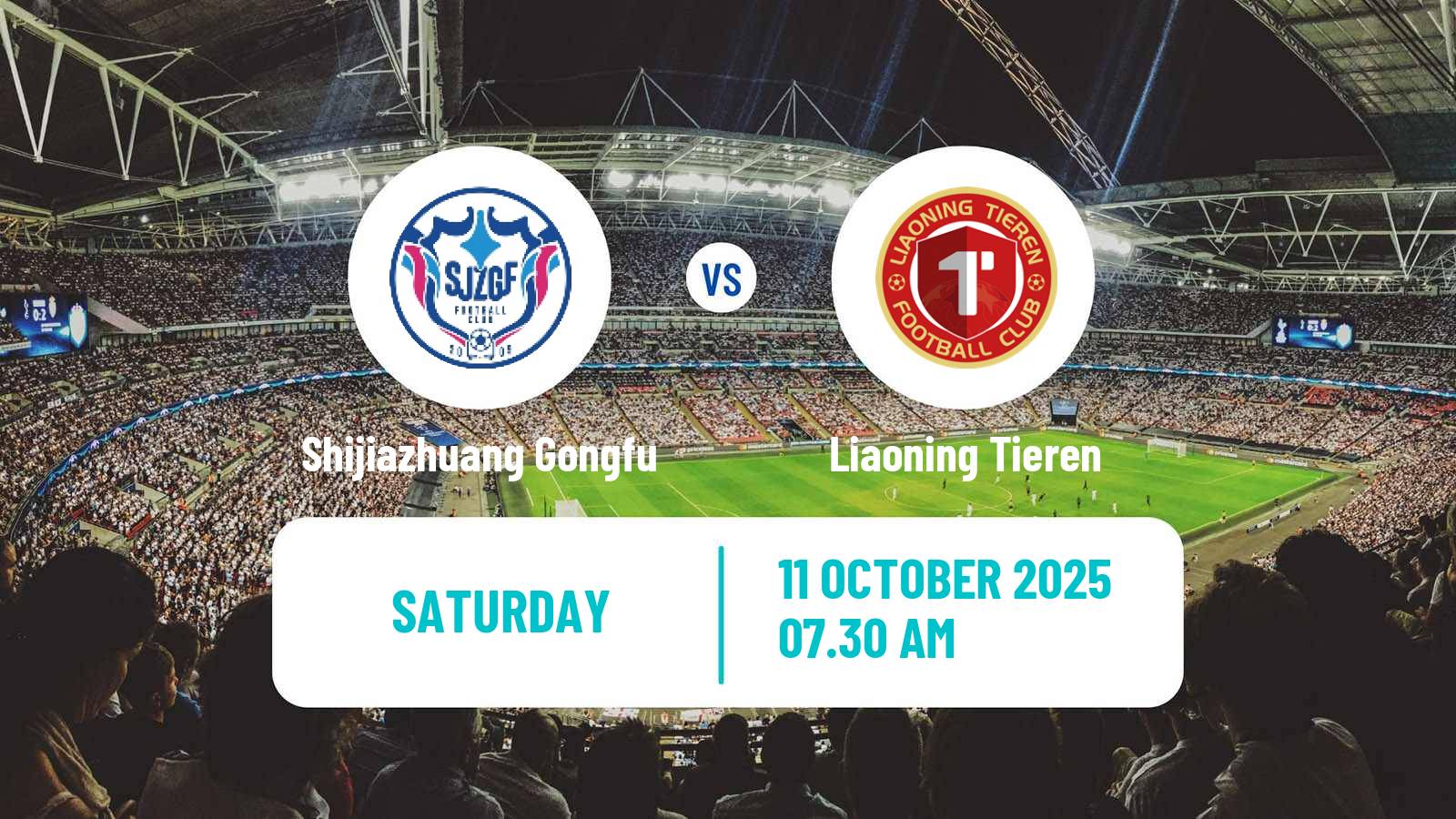Football Chinese Jia League Shijiazhuang Gongfu - Liaoning Tieren