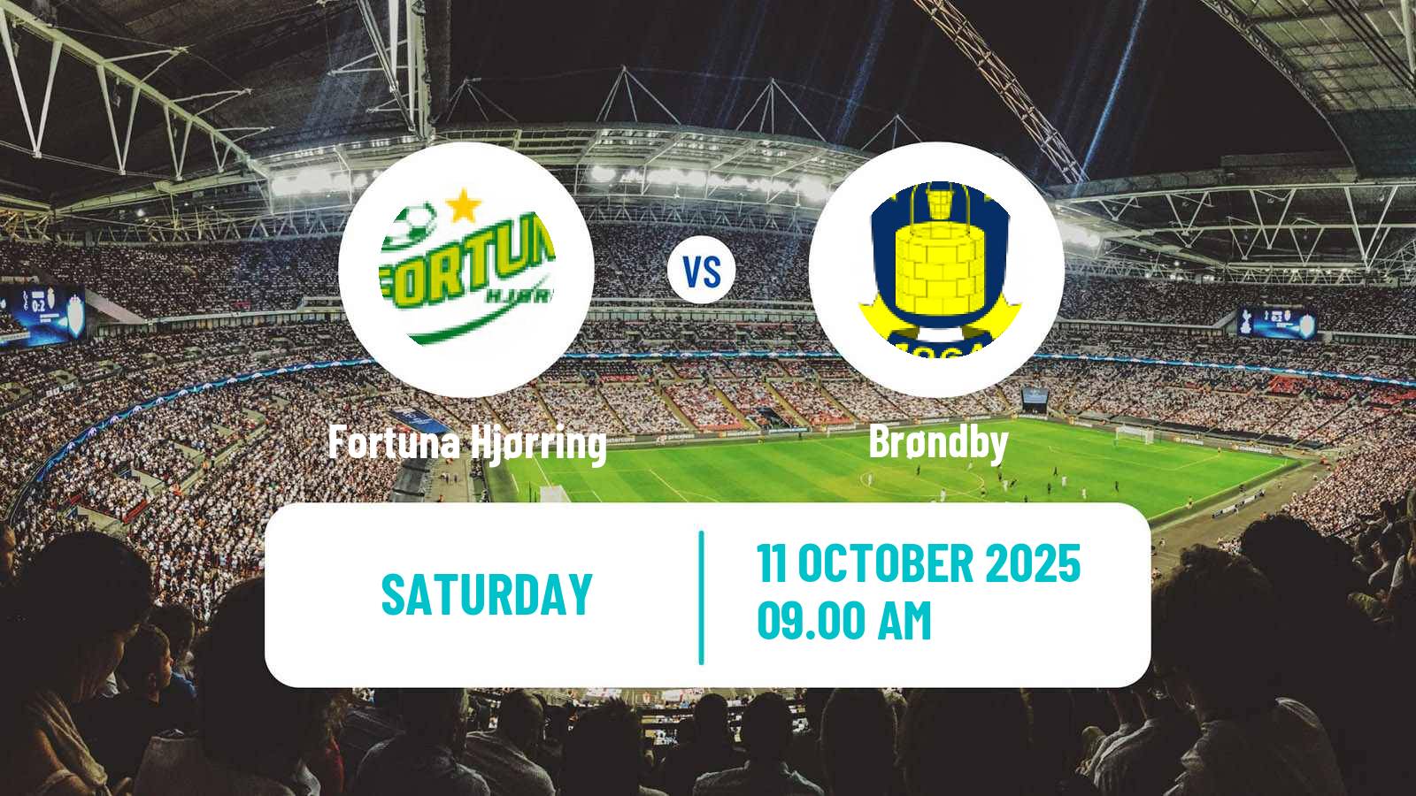 Football Danish Elitedivisionen Women Fortuna Hjørring - Brøndby