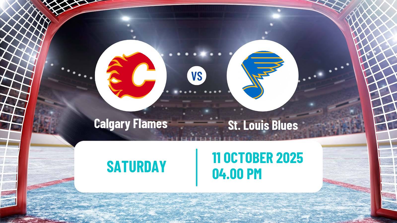 Hockey NHL Calgary Flames - St. Louis Blues