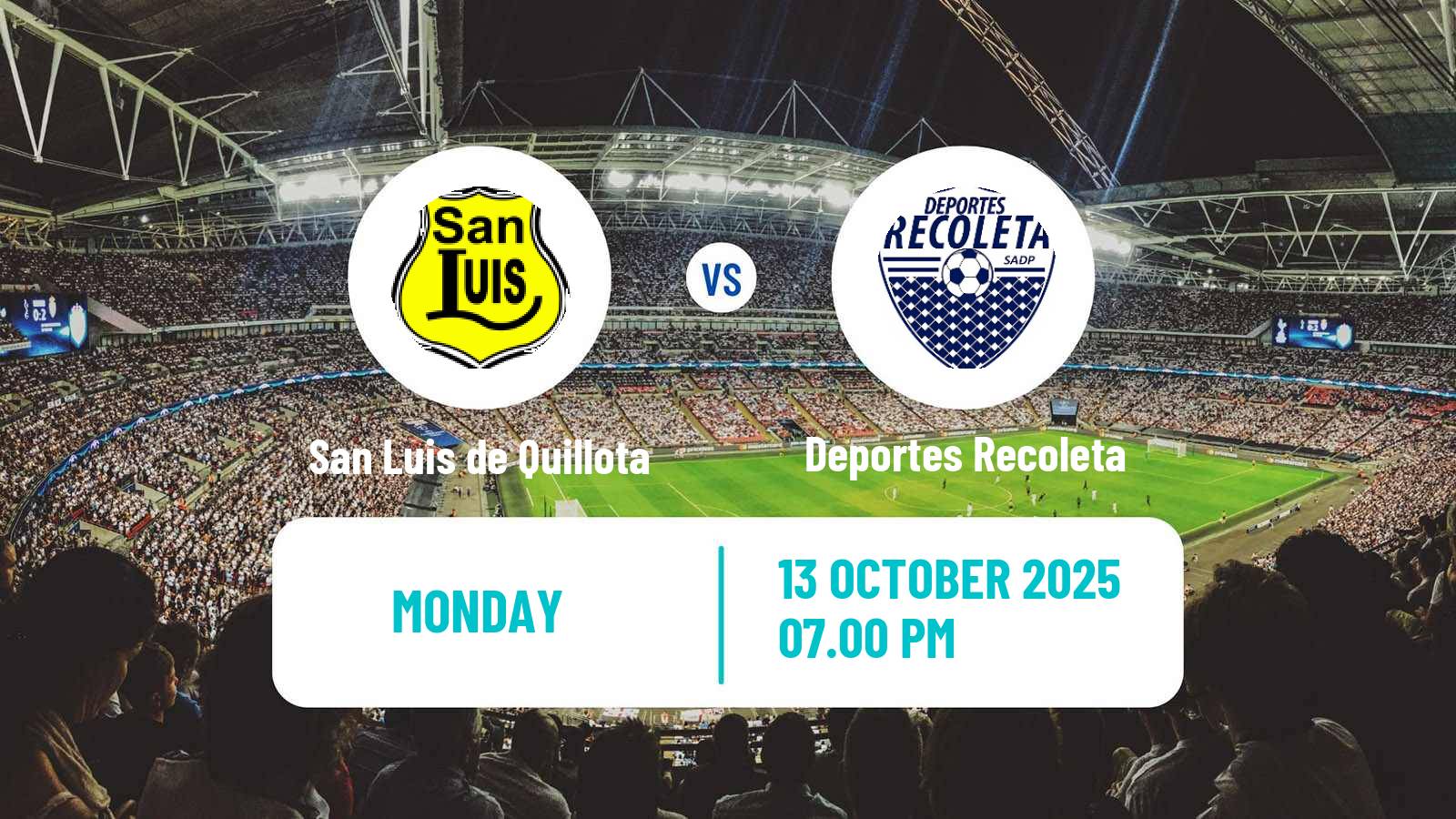 Football Chilean Primera B San Luis de Quillota - Deportes Recoleta