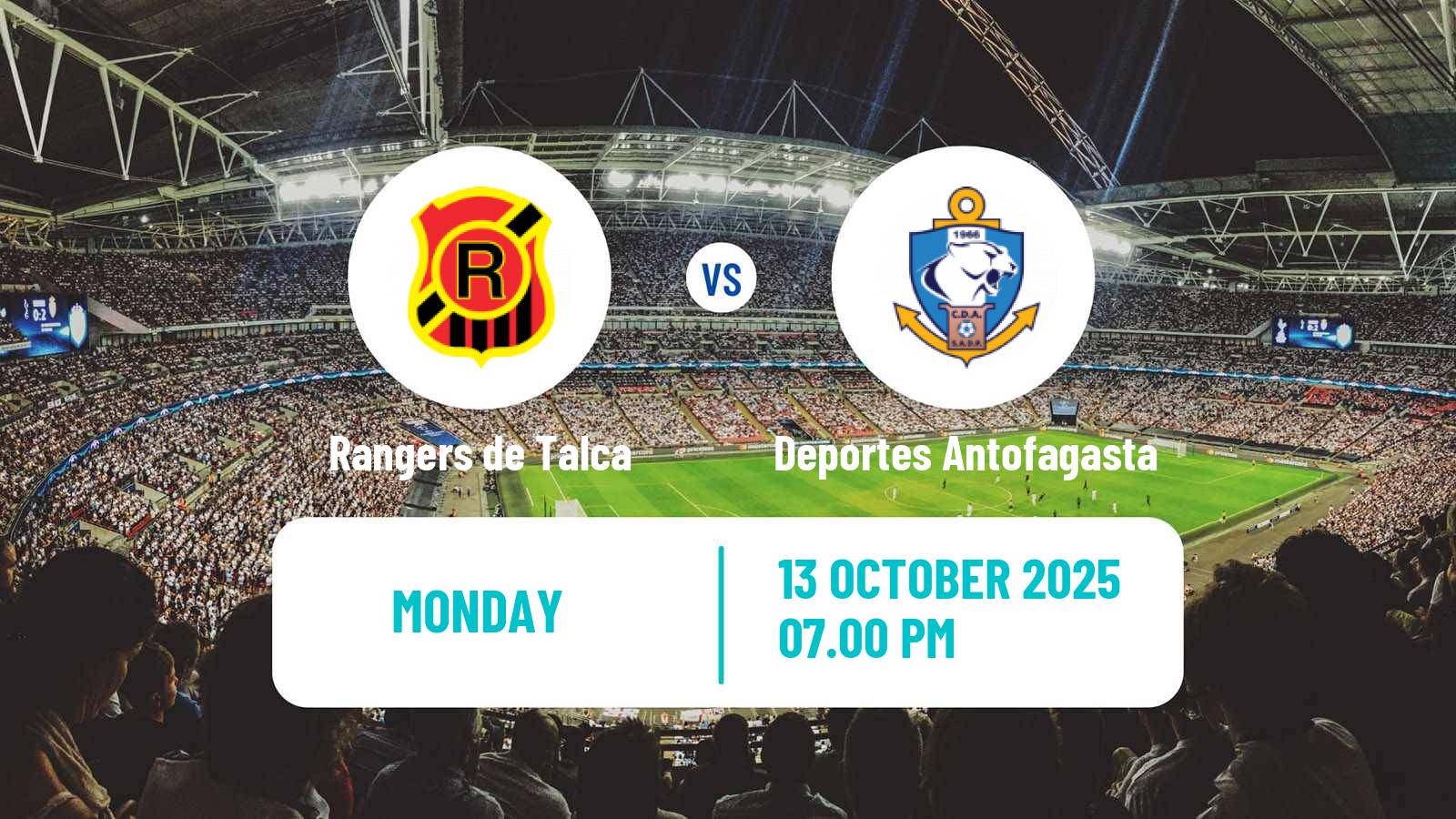 Football Chilean Primera B Rangers de Talca - Deportes Antofagasta