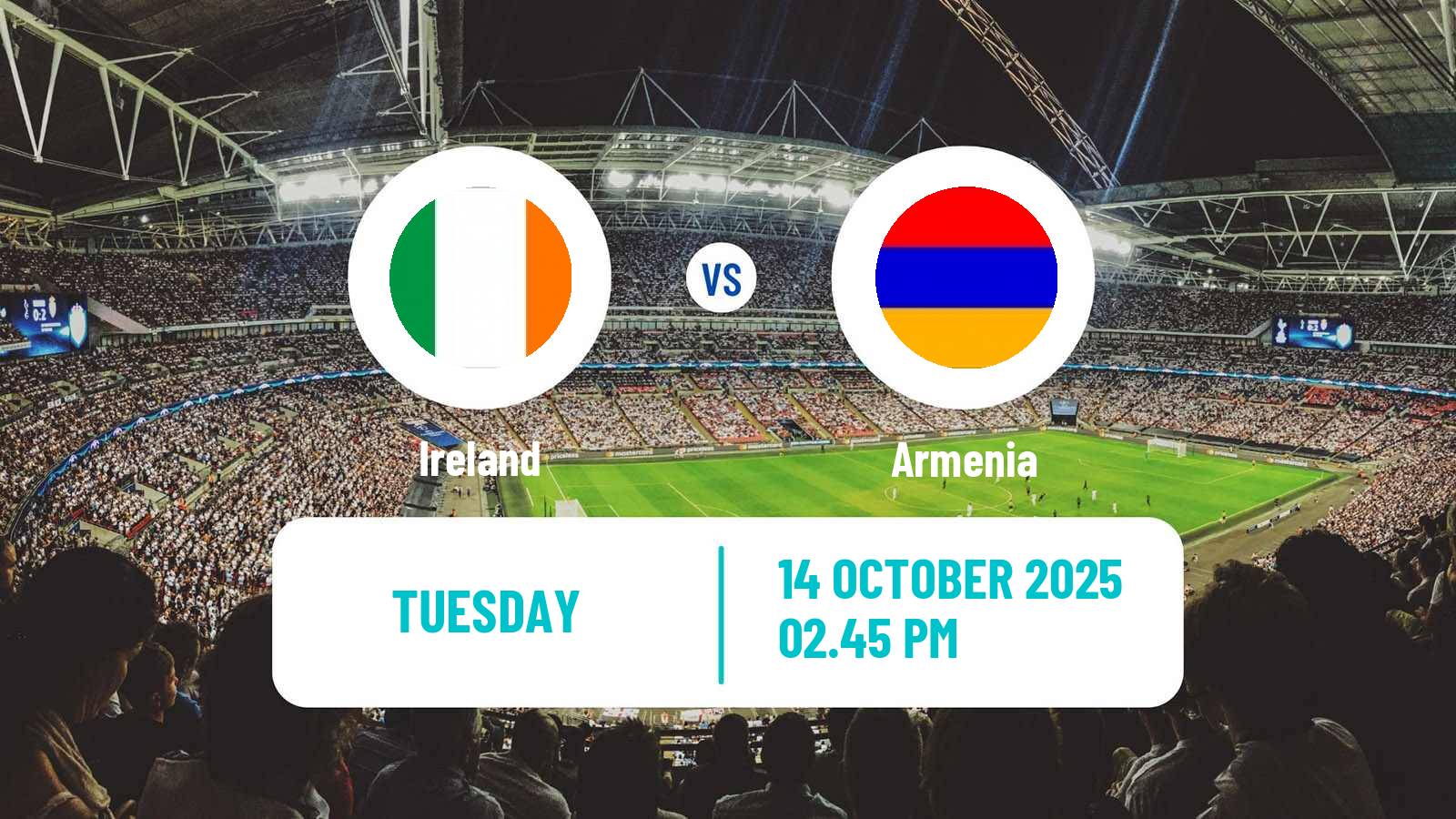 Football FIFA World Cup Ireland - Armenia Football FIFA World Cup Ireland - Armenia