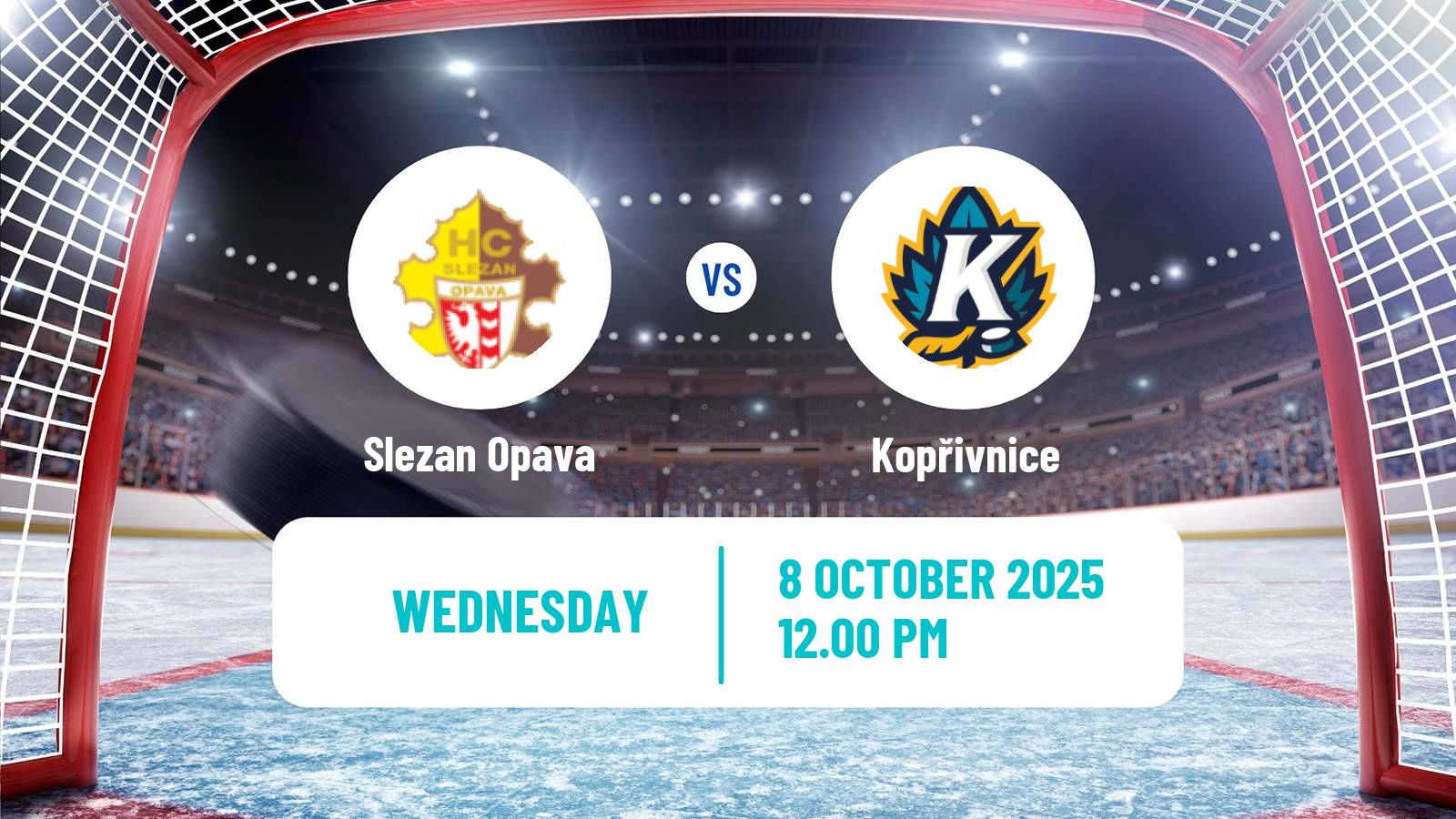 Hockey Czech 2 Liga Hockey East Slezan Opava - Kopřivnice