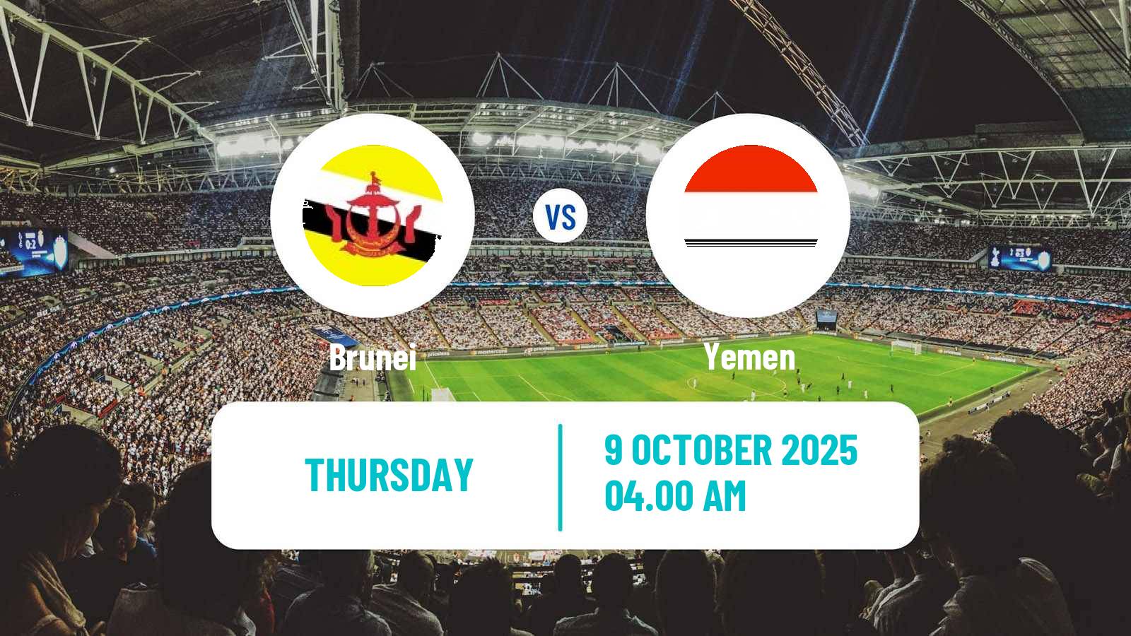 Football Asian Cup Brunei - Yemen