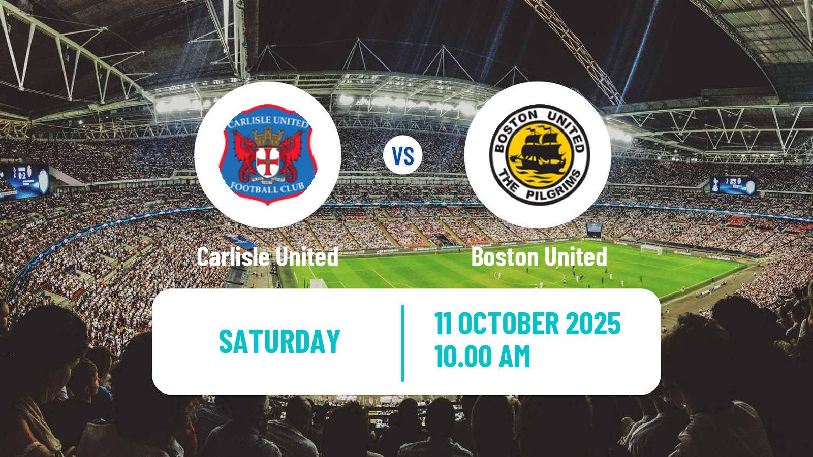 Football English FA Cup Carlisle United - Boston United