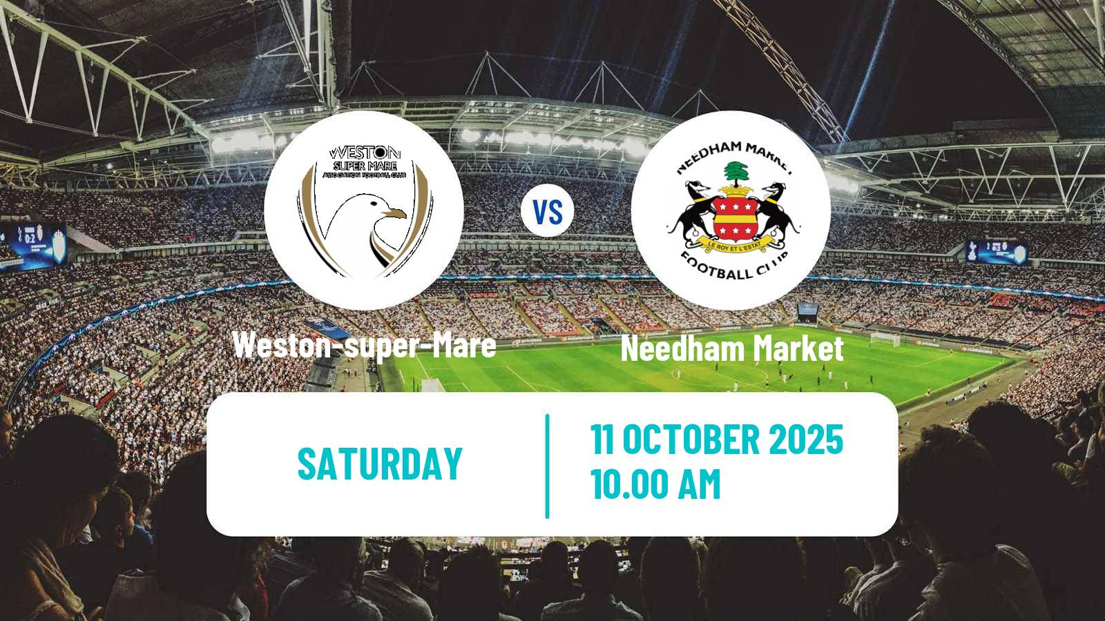 Football English FA Cup Weston-super-Mare - Needham Market