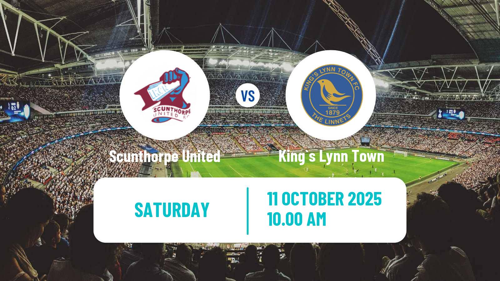 Football English FA Cup Scunthorpe United - King`s Lynn Town