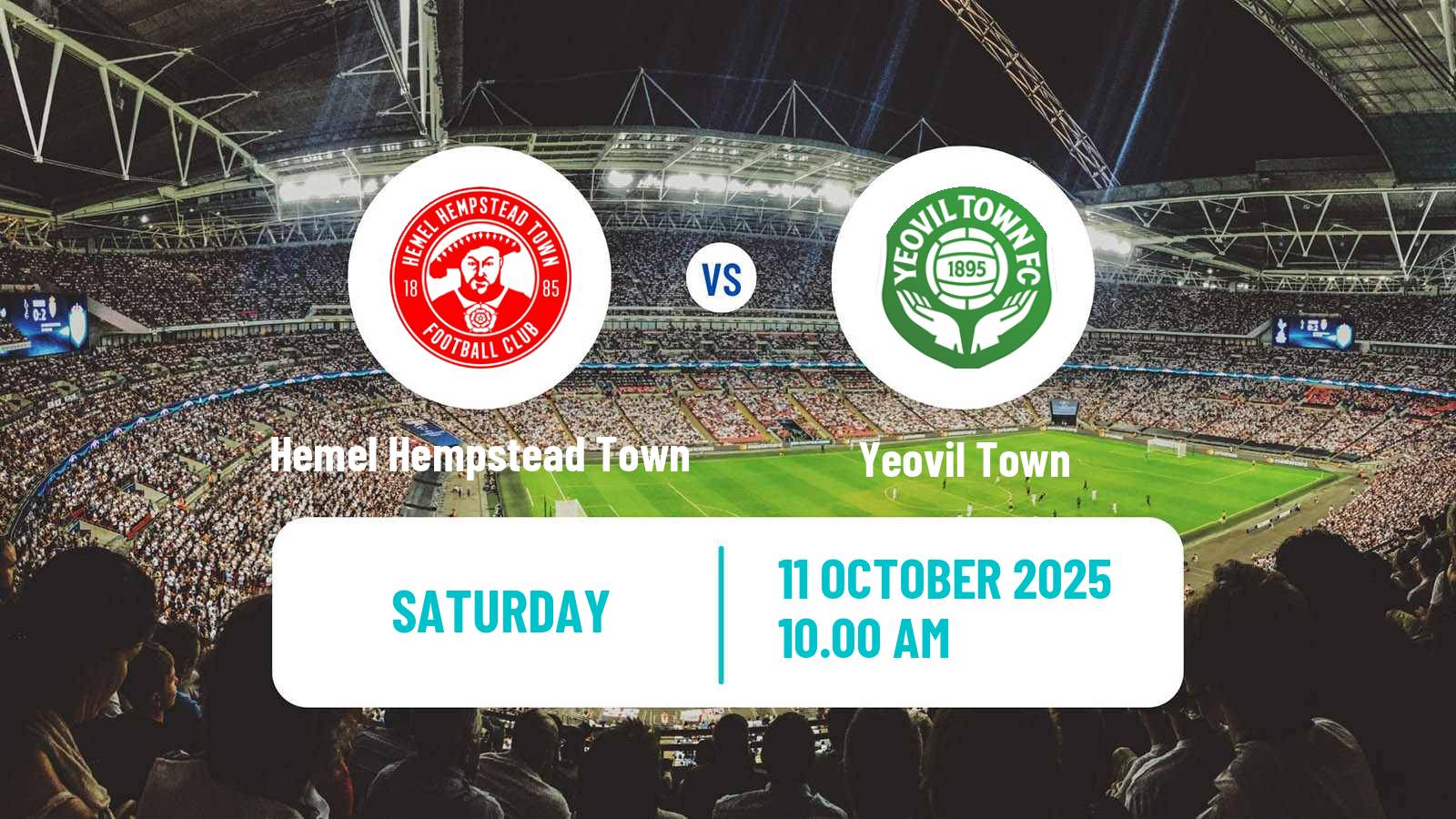 Football English FA Cup Hemel Hempstead Town - Yeovil Town