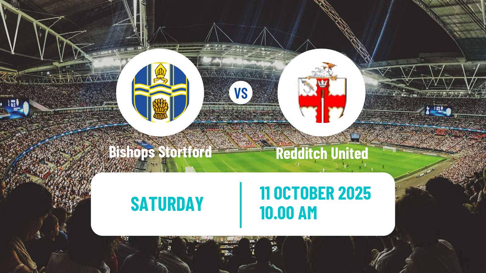 Football English Southern League Central Division Bishops Stortford - Redditch United
