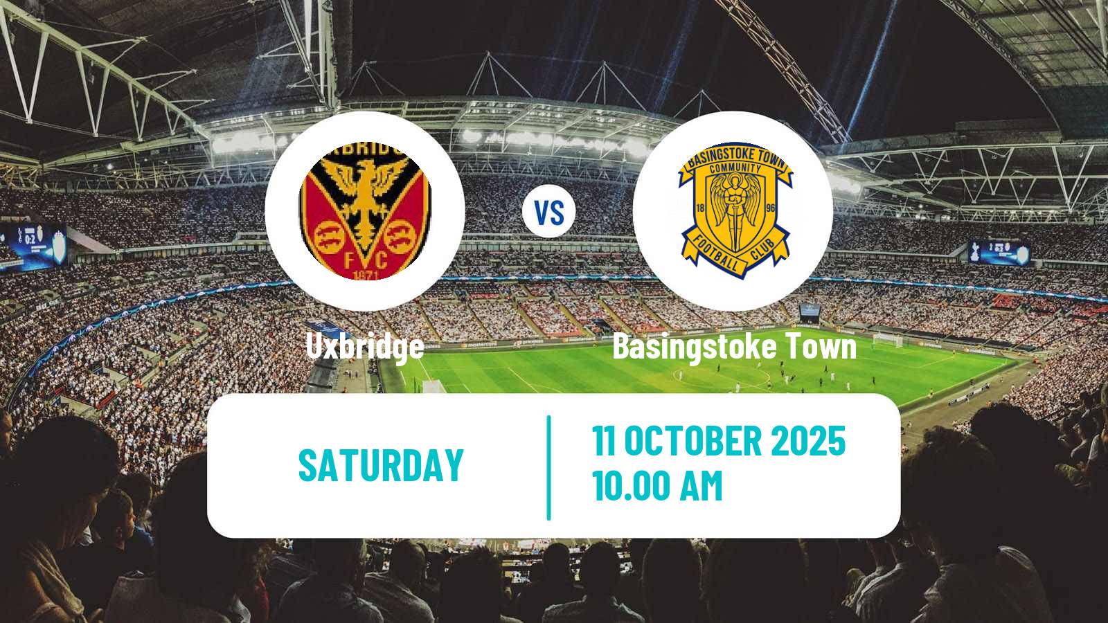 Football English Southern League South Division Uxbridge - Basingstoke Town