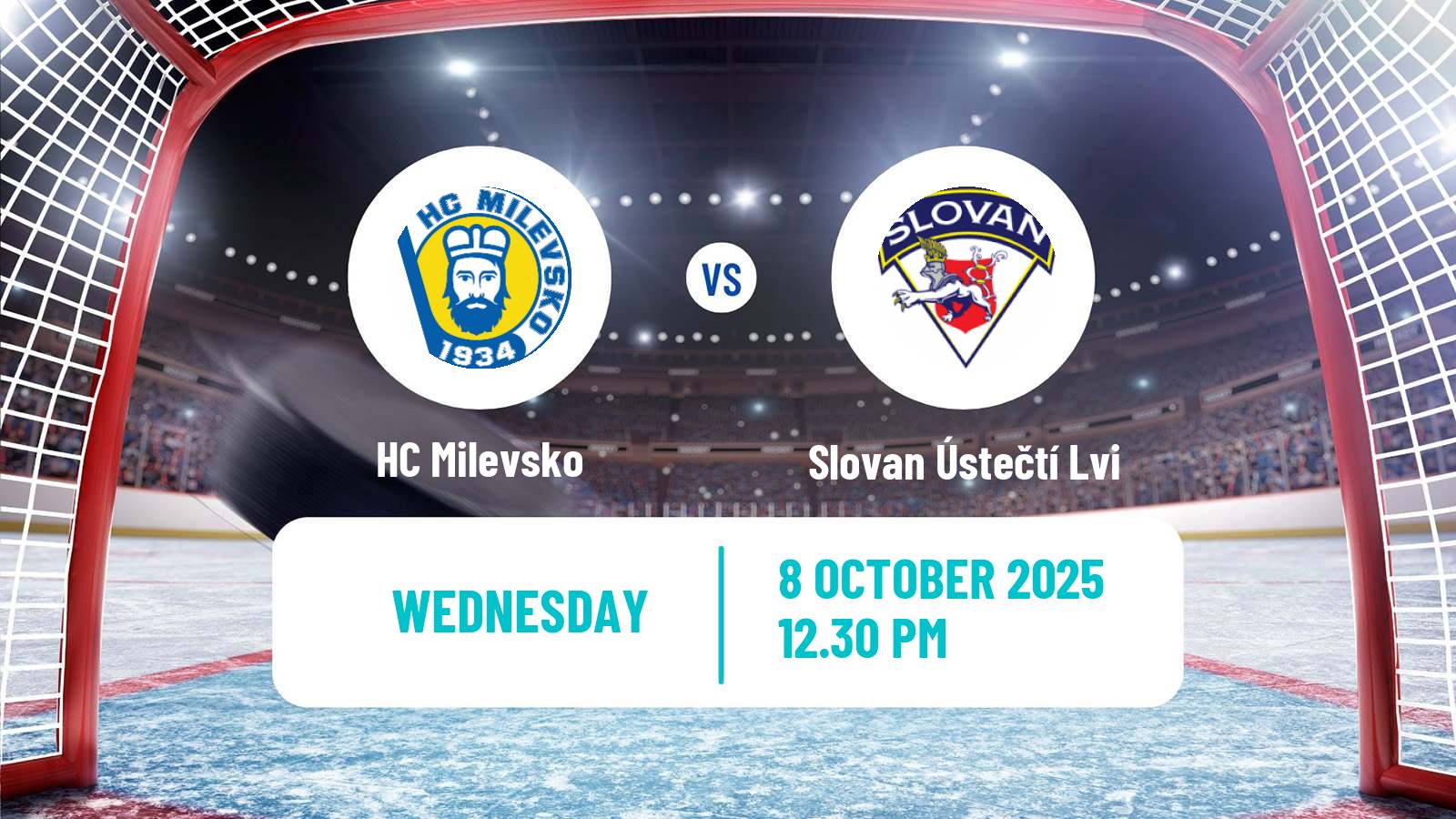 Hockey Czech 2 Liga Hockey West Milevsko - Slovan Ústečtí Lvi