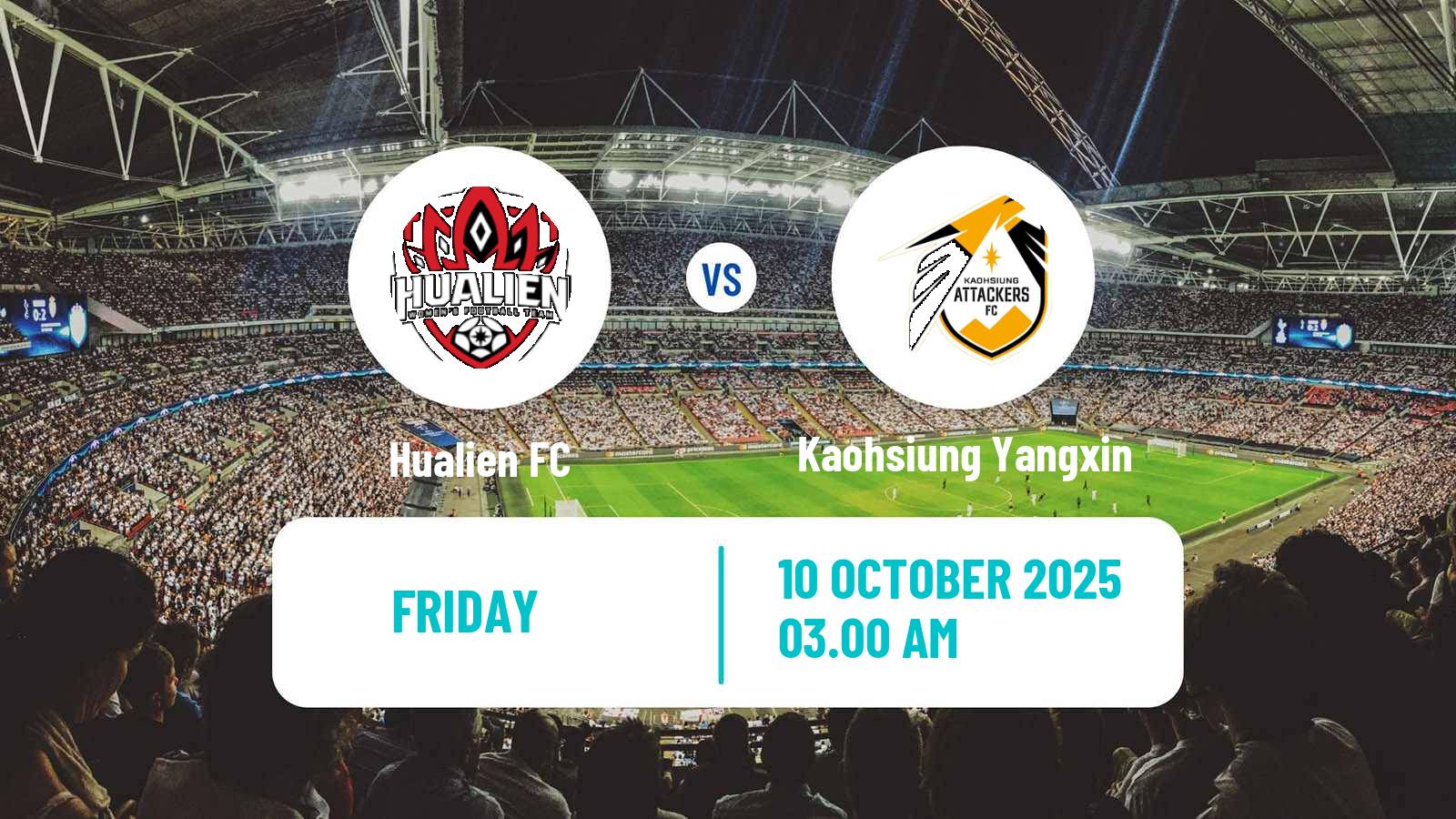 Football Taiwan Football League Women Hualien - Kaohsiung Yangxin