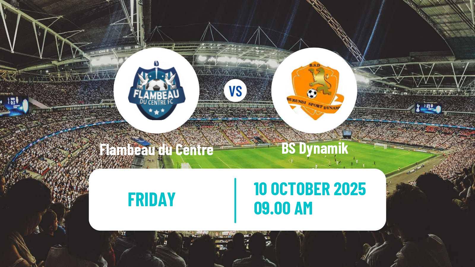 Football Burundi Premier League Flambeau du Centre - Dynamik
