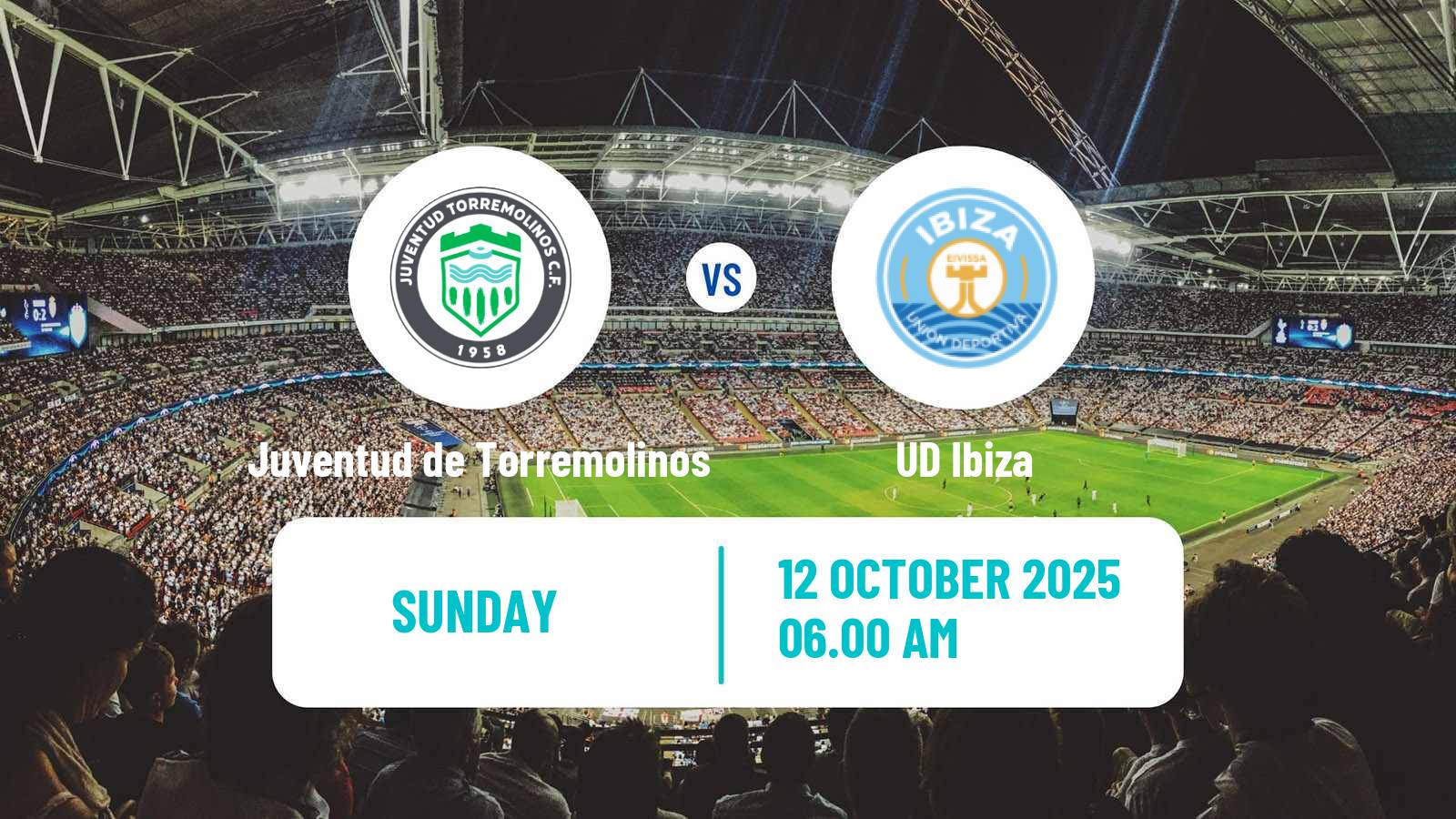 Football Spanish Primera RFEF Group 2 Juventud de Torremolinos - Ibiza
