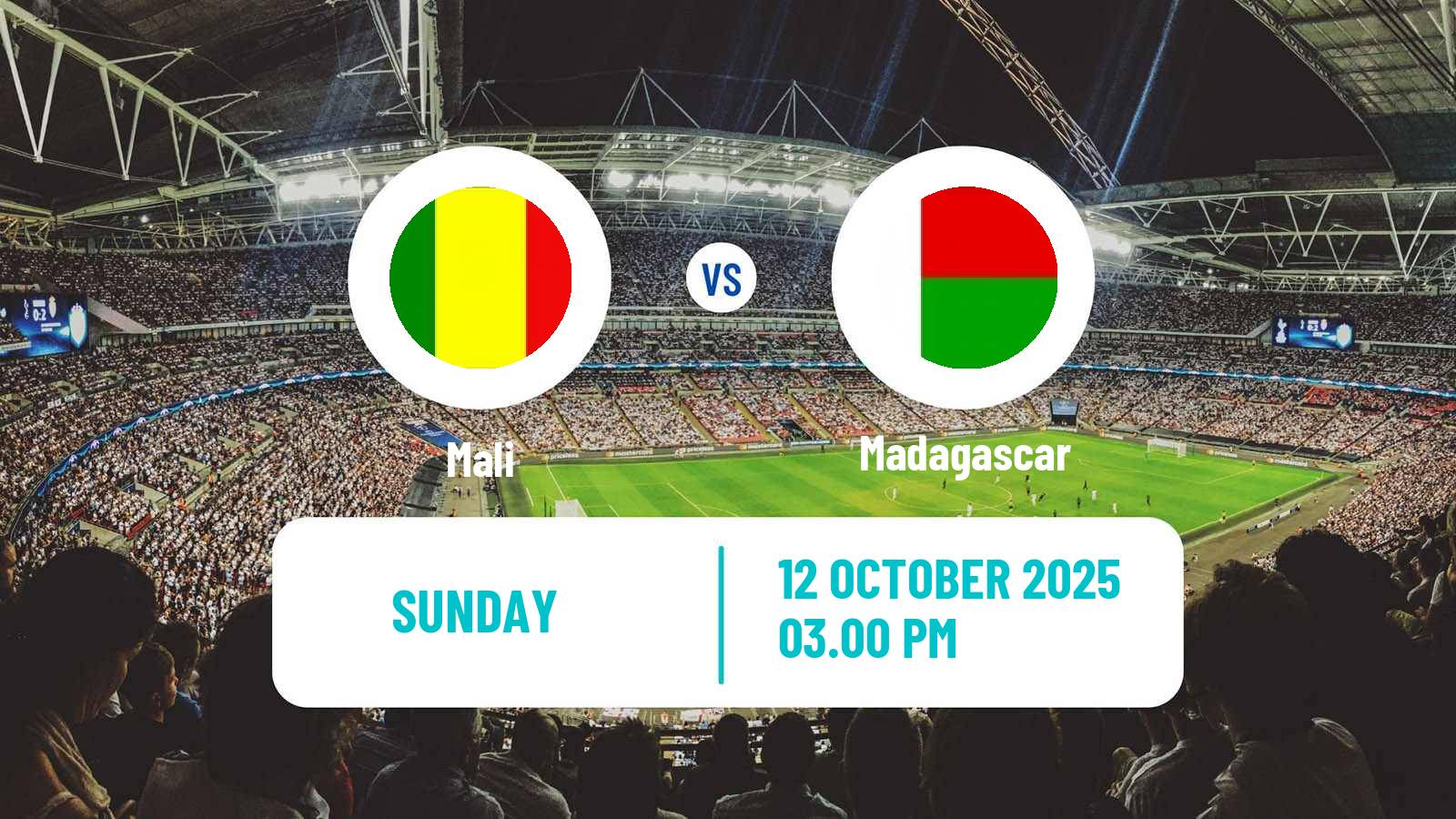 Football FIFA World Cup Mali - Madagascar