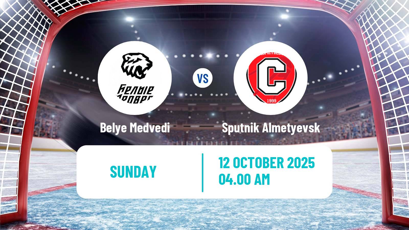 Hockey MHL Belye Medvedi - Sputnik Almetyevsk