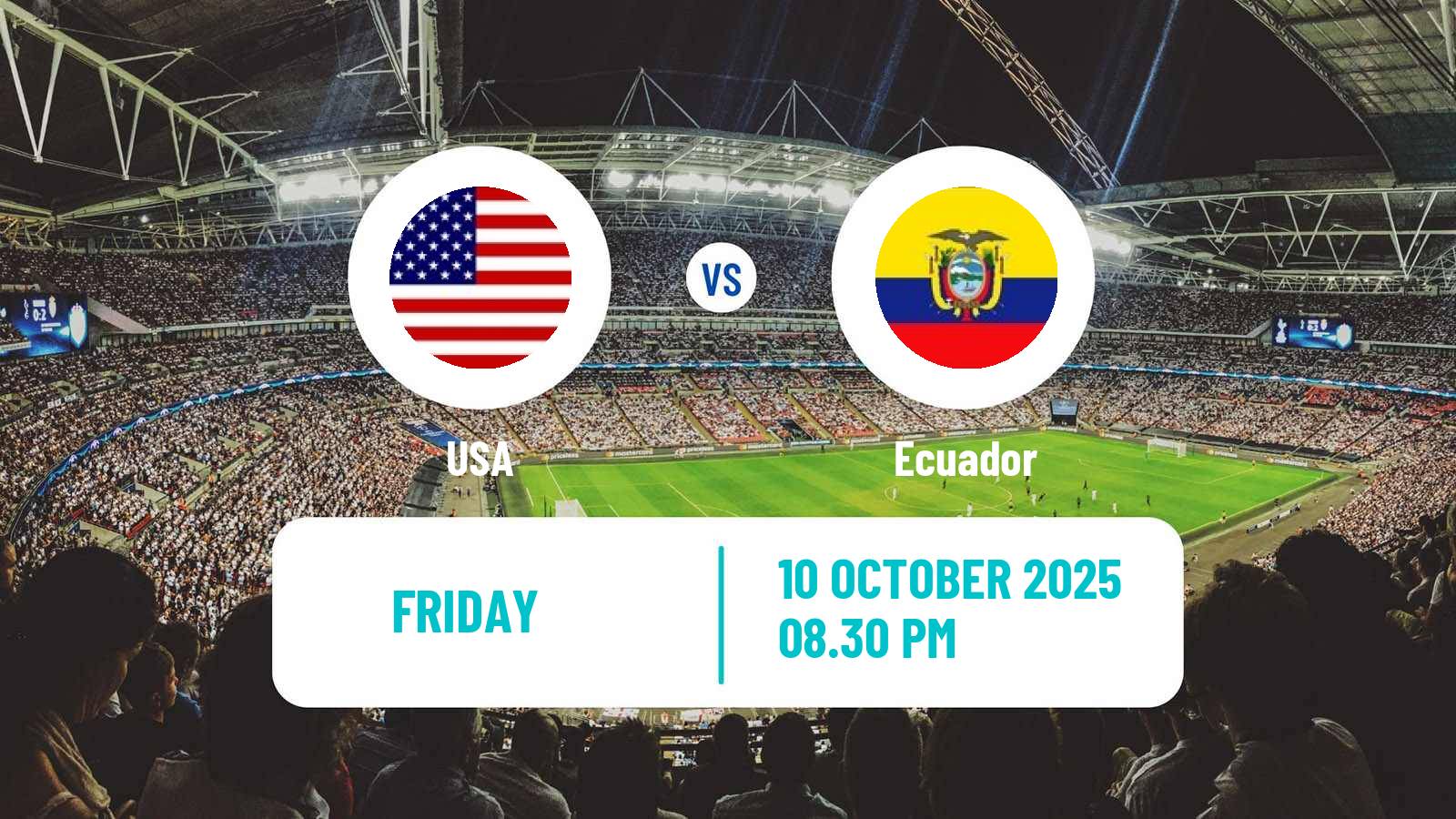 Football Friendly USA - Ecuador