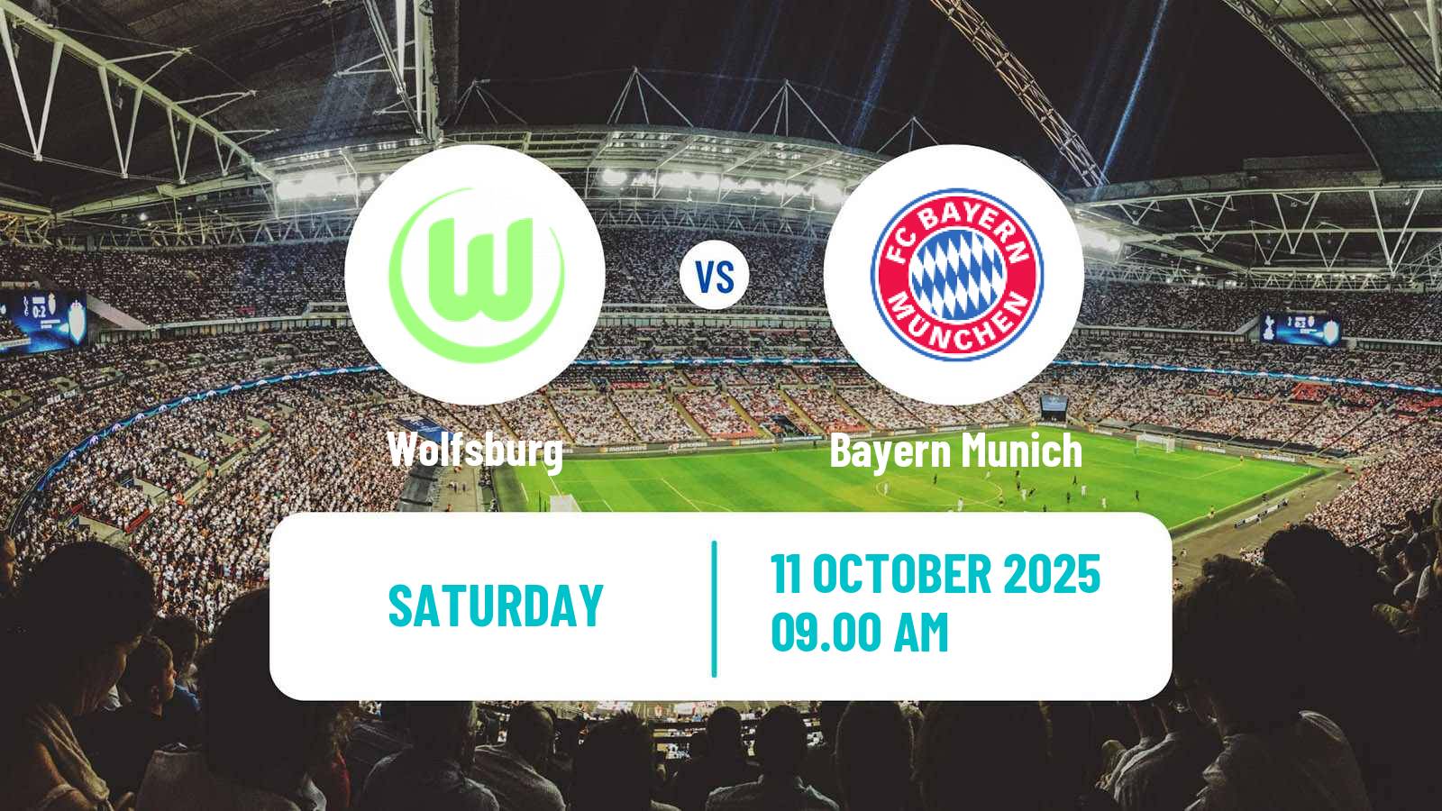 Football German Bundesliga Women Wolfsburg - Bayern Munich