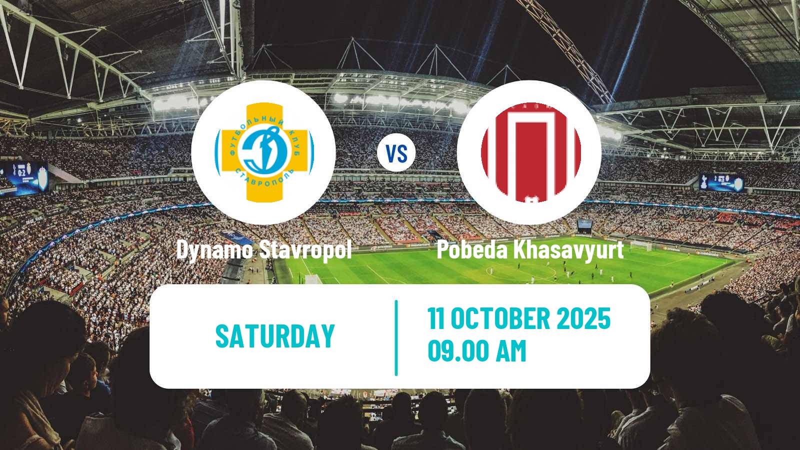 Football FNL 2 Division B Group 1 Dynamo Stavropol - Pobeda Khasavyurt