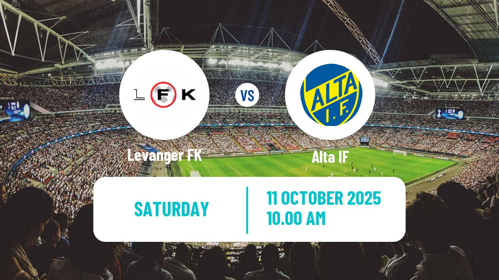 Football Norwegian Division 2 - Group 2 Levanger - Alta