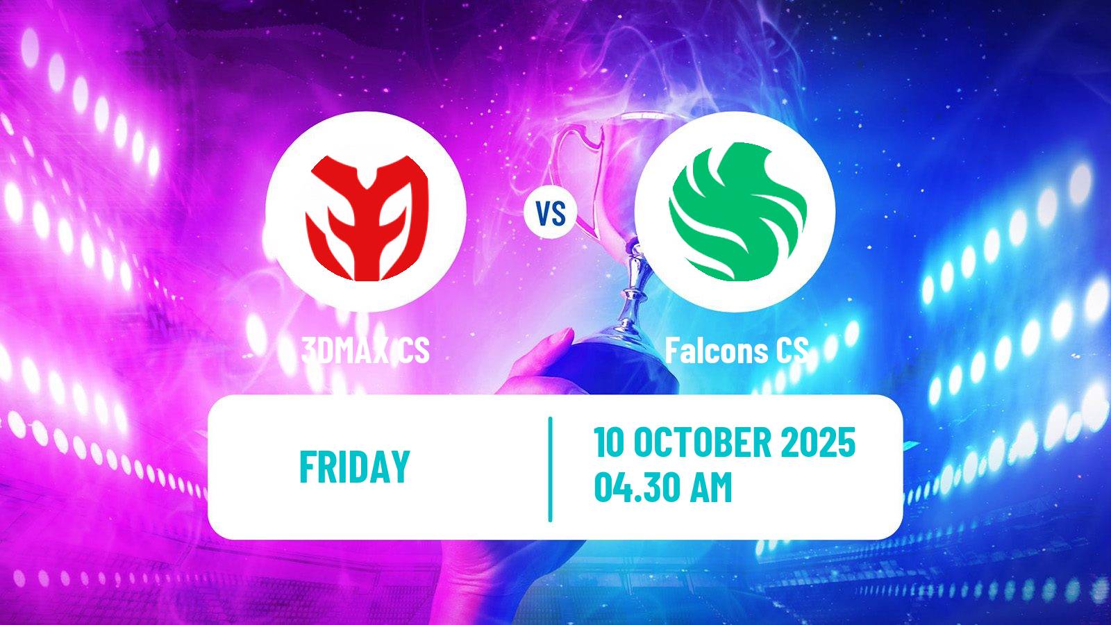 Esports Counter Strike Esl Pro League Season 22 3DMAX - Falcons
