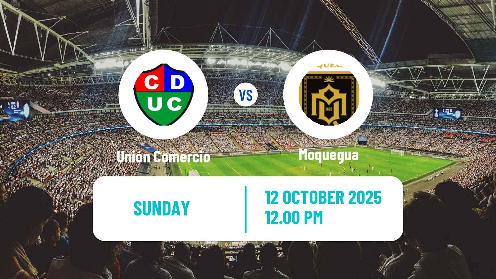 Football Peruvian Liga 2 Unión Comercio - Moquegua