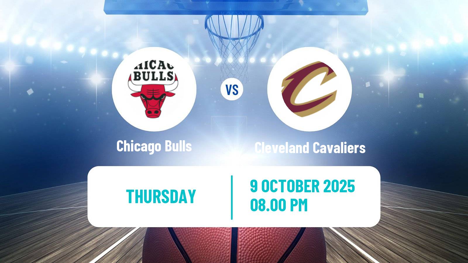 Basketball NBA Chicago Bulls - Cleveland Cavaliers