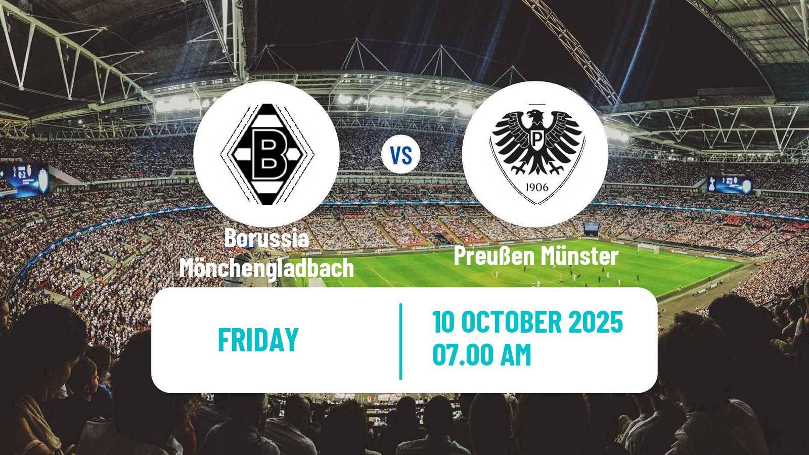 Football Club Friendly Borussia Mönchengladbach - Preußen Münster