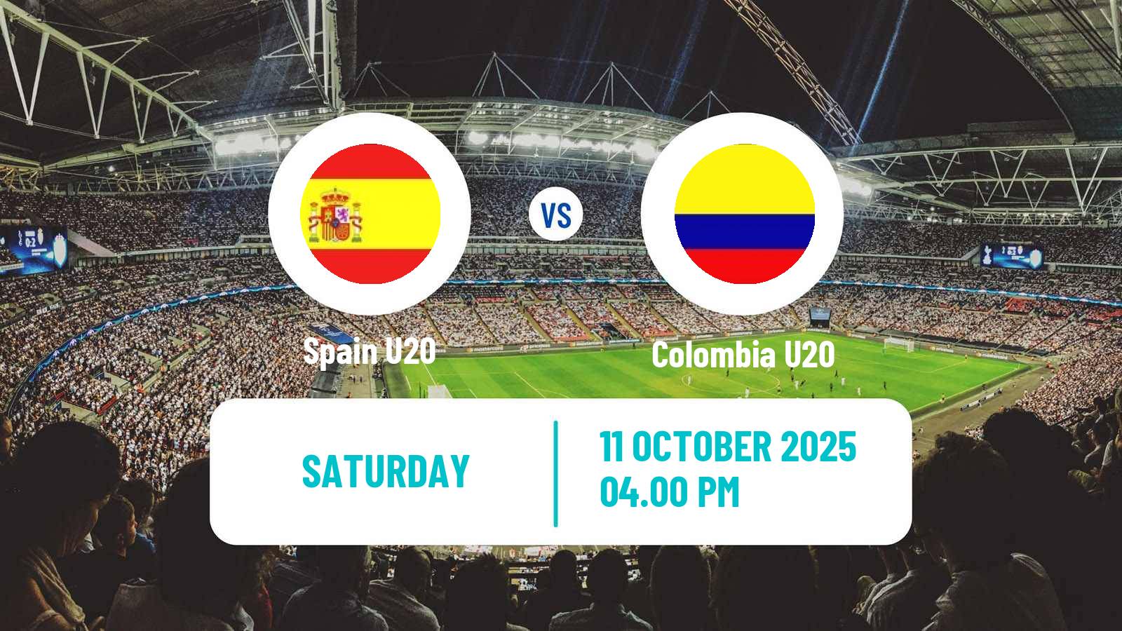 Football FIFA World Cup U20 Spain U20 - Colombia U20