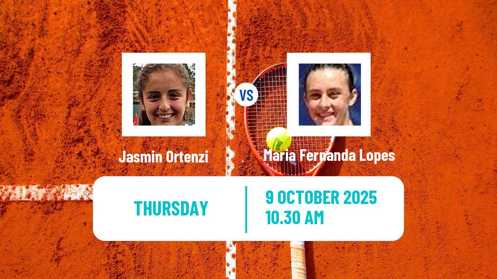 Tennis ITF W15 Sao Joao Da Boa Vista Women Jasmin Ortenzi - Maria Fernanda Lopes