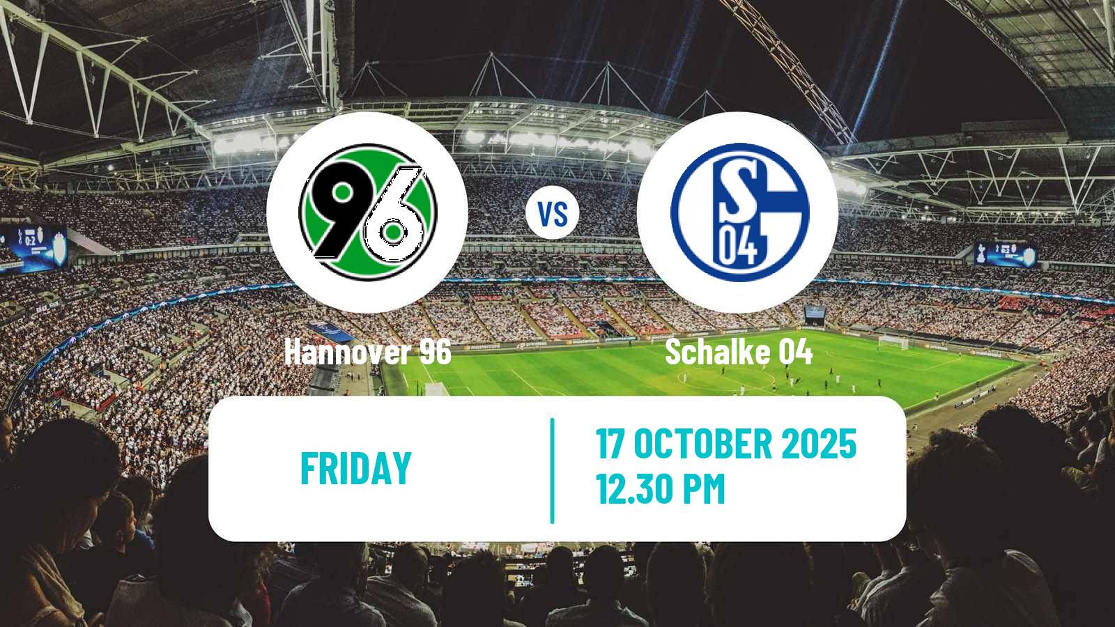 Football German 2 Bundesliga Hannover - Schalke 04