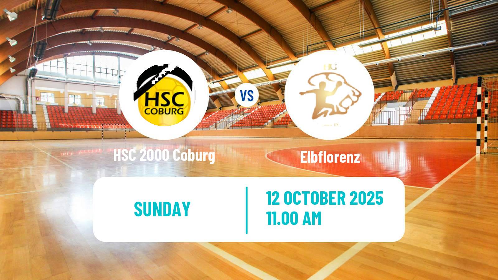 Handball German 2 Bundesliga Handball HSC 2000 Coburg - Elbflorenz