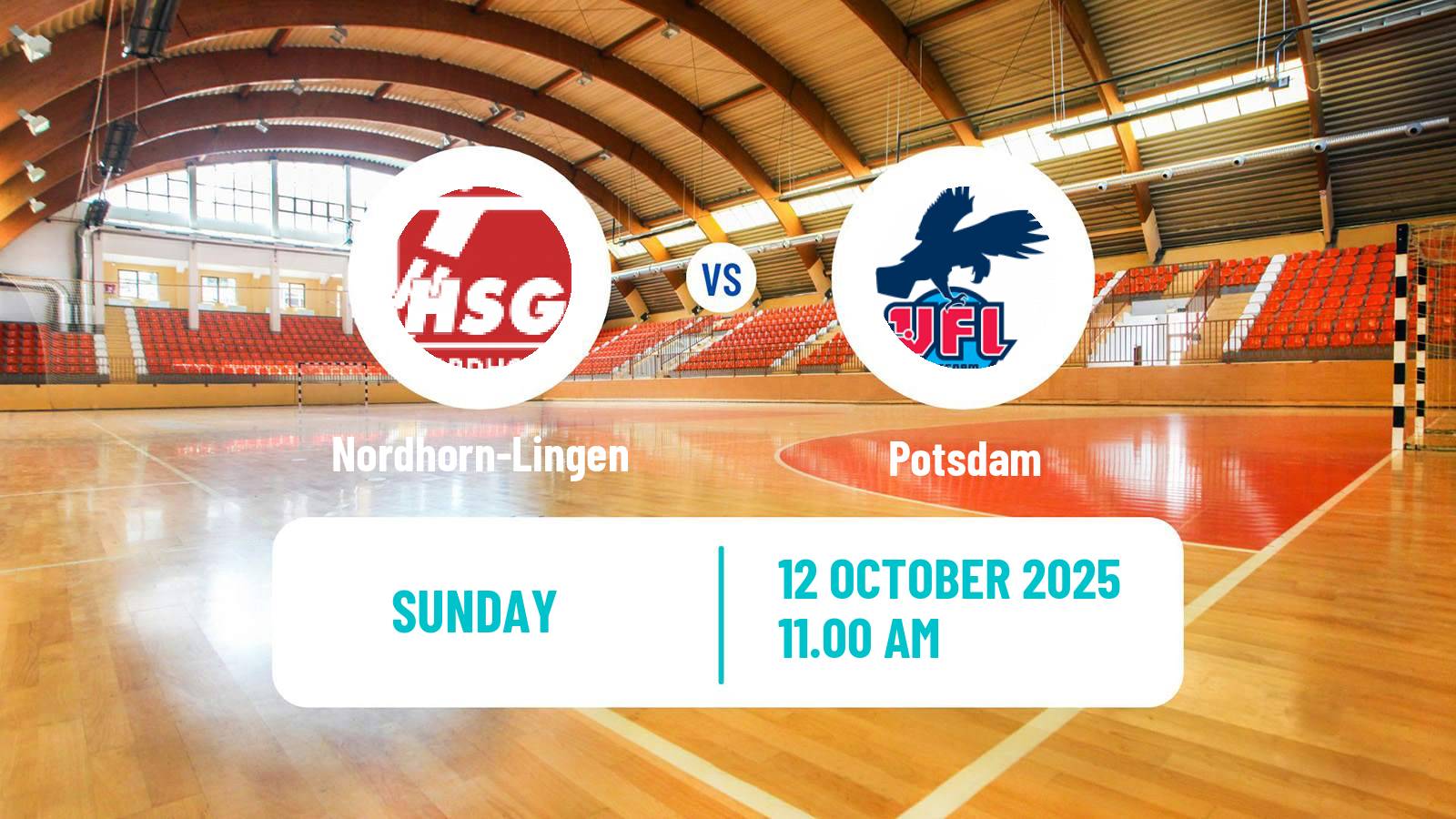 Handball German 2 Bundesliga Handball Nordhorn-Lingen - Potsdam