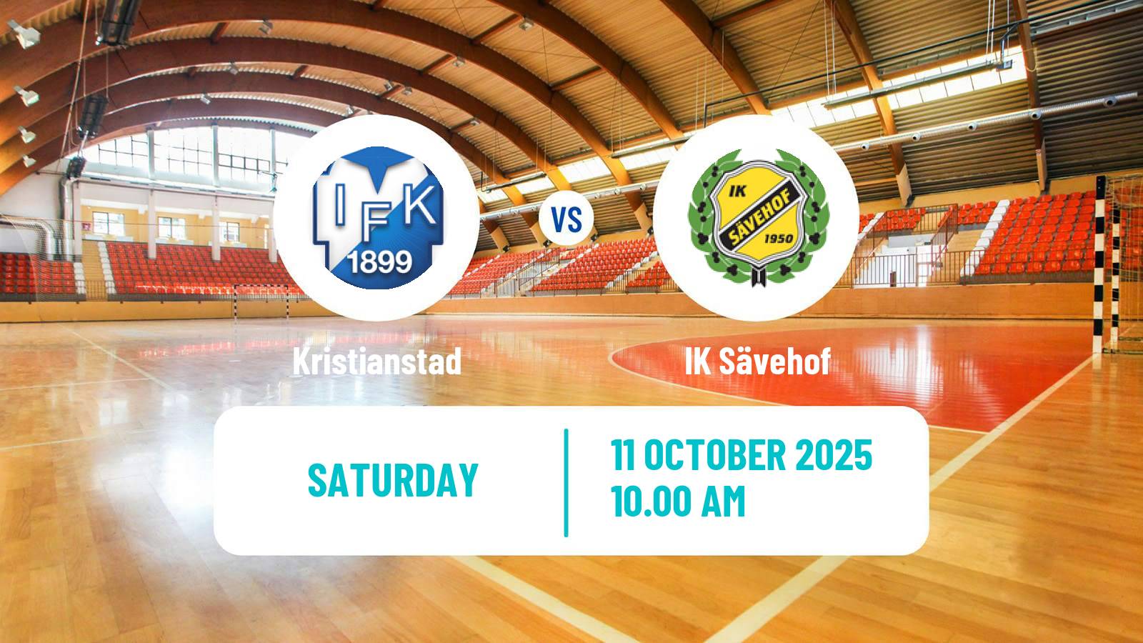 Handball Swedish Elitserien Handball Kristianstad - Sävehof