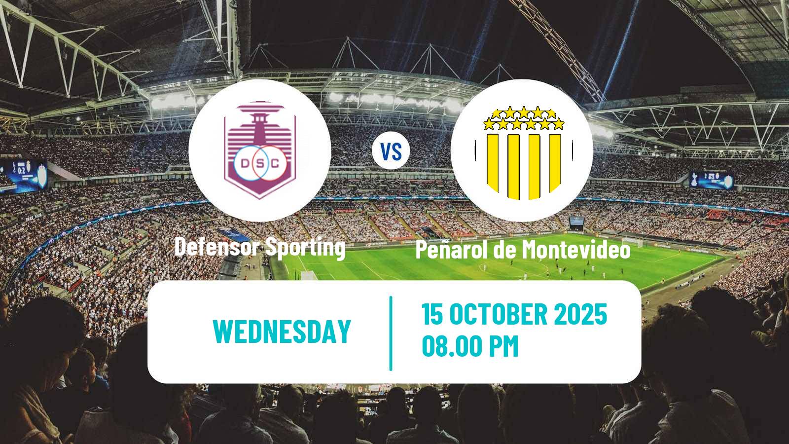 Football Uruguay Copa Defensor Sporting - Peñarol de Montevideo