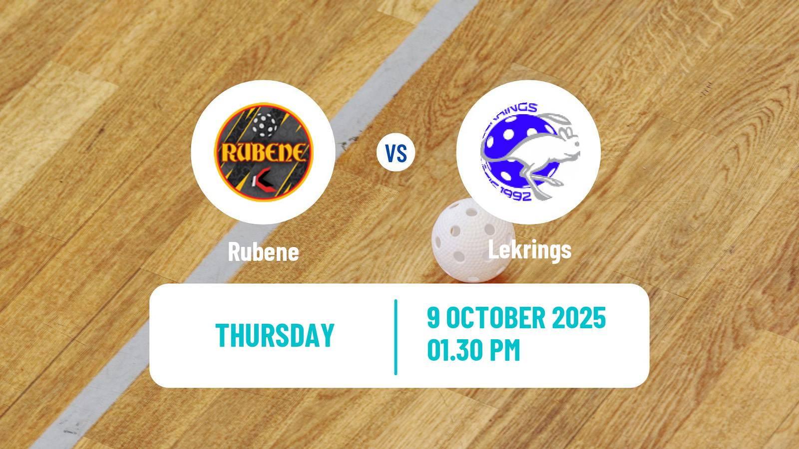 Floorball Latvian Elvi Liga Women Rubene - Lekrings
