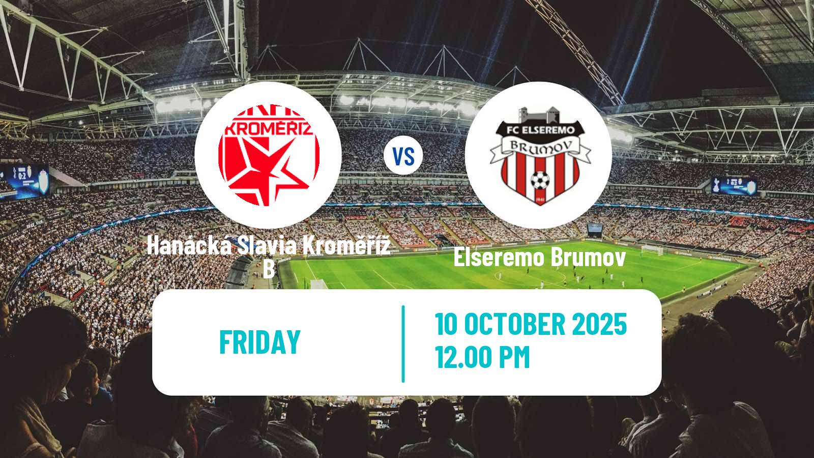Football Czech Division E Hanácká Slavia Kroměříž B - Elseremo Brumov