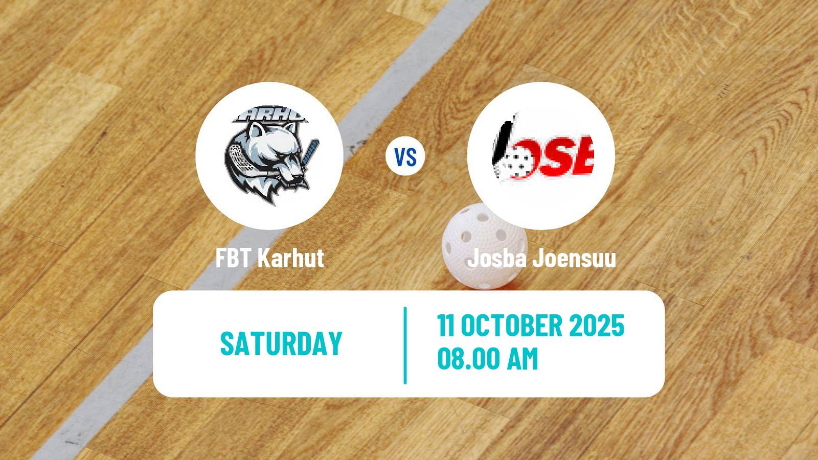 Floorball Finnish Divari Karhut - Josba Joensuu
