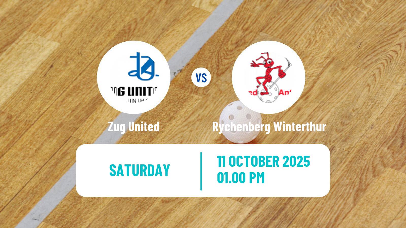 Floorball Swiss NLA Floorball Women Zug United - Rychenberg Winterthur