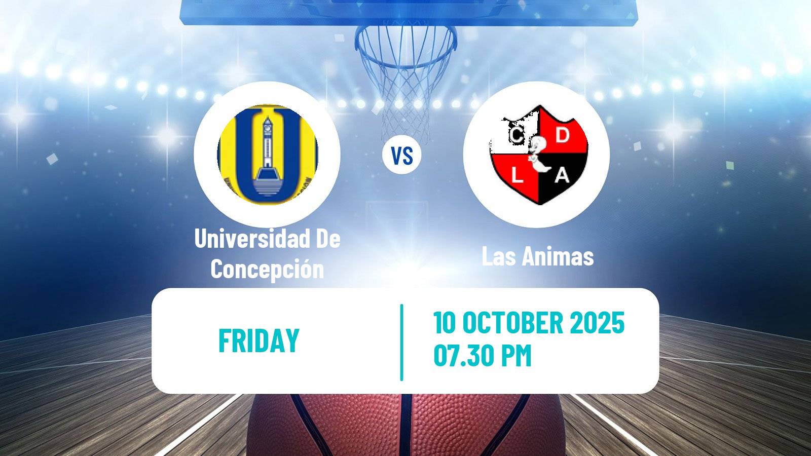 Basketball Chilean LNB Universidad De Concepción - Las Animas