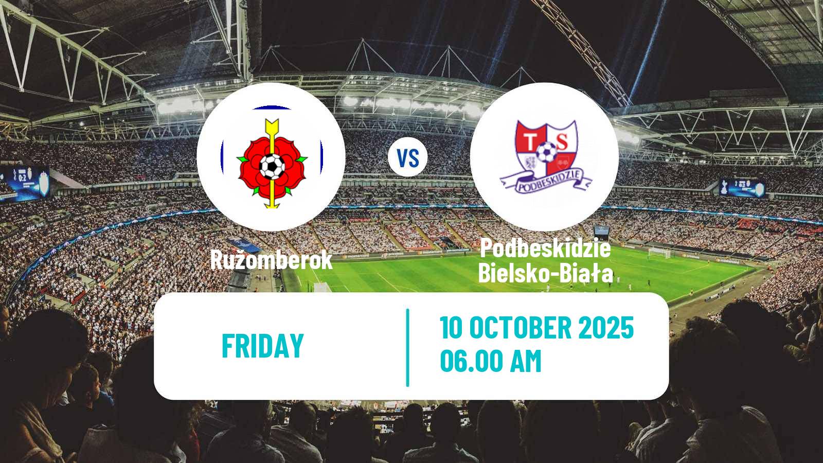 Football Club Friendly Ružomberok - Podbeskidzie Bielsko-Biała