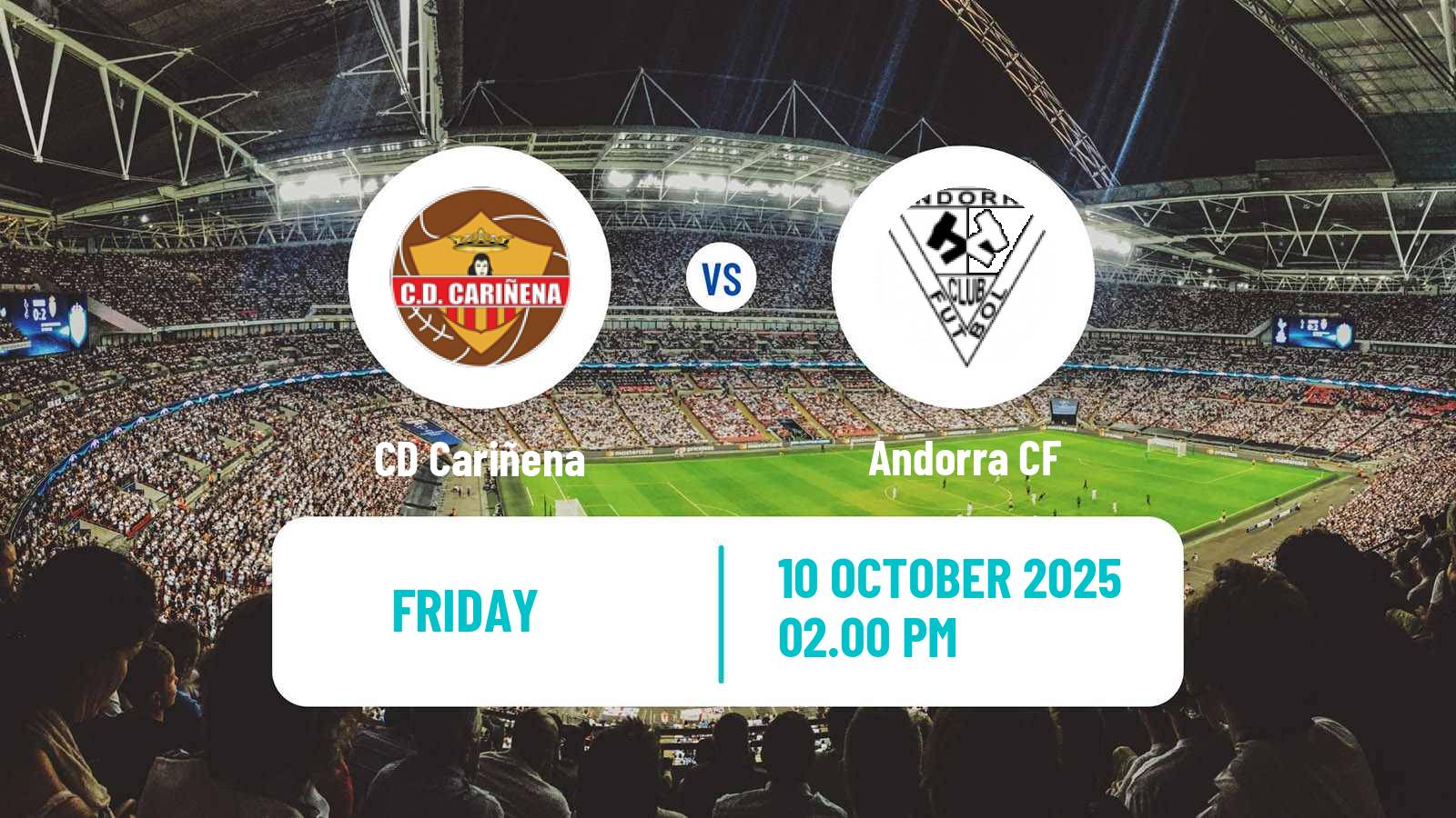 Football Spanish Tercera RFEF - Group 17 Cariñena - Andorra CF