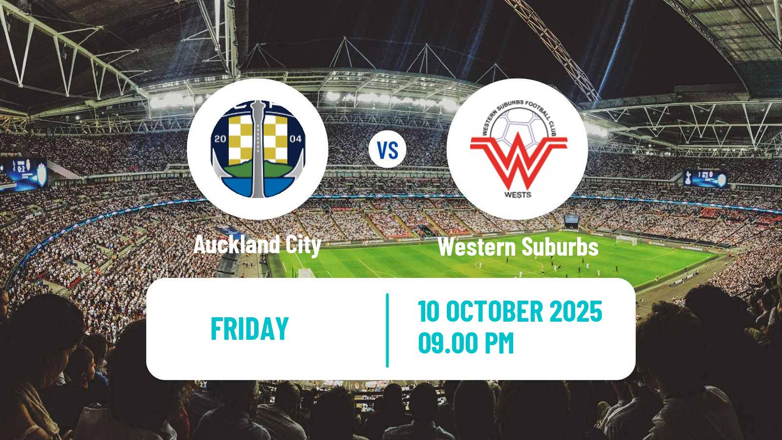 Football New Zealand National League Auckland City - Western Suburbs