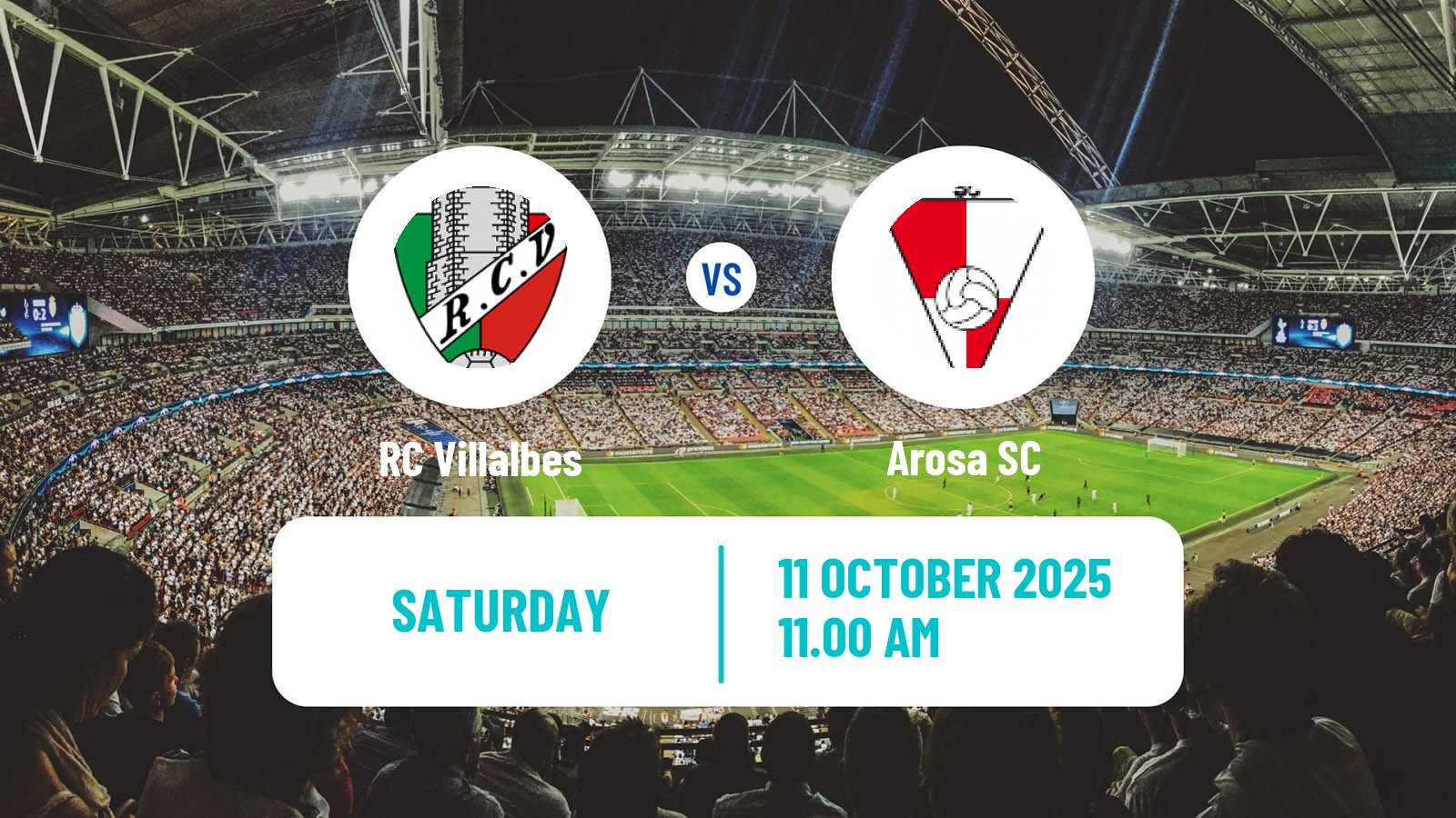 Football Spanish Tercera RFEF - Group 1 RC Villalbes - Arosa