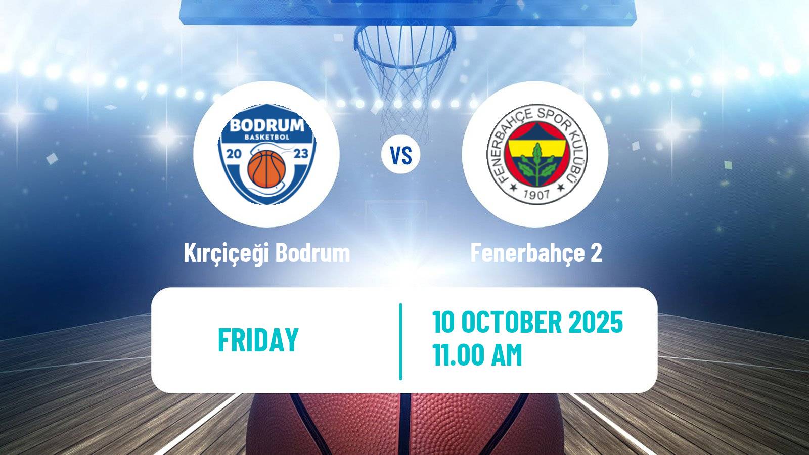 Basketball Turkish TKBL Women Kırçiçeği Bodrum - Fenerbahçe 2