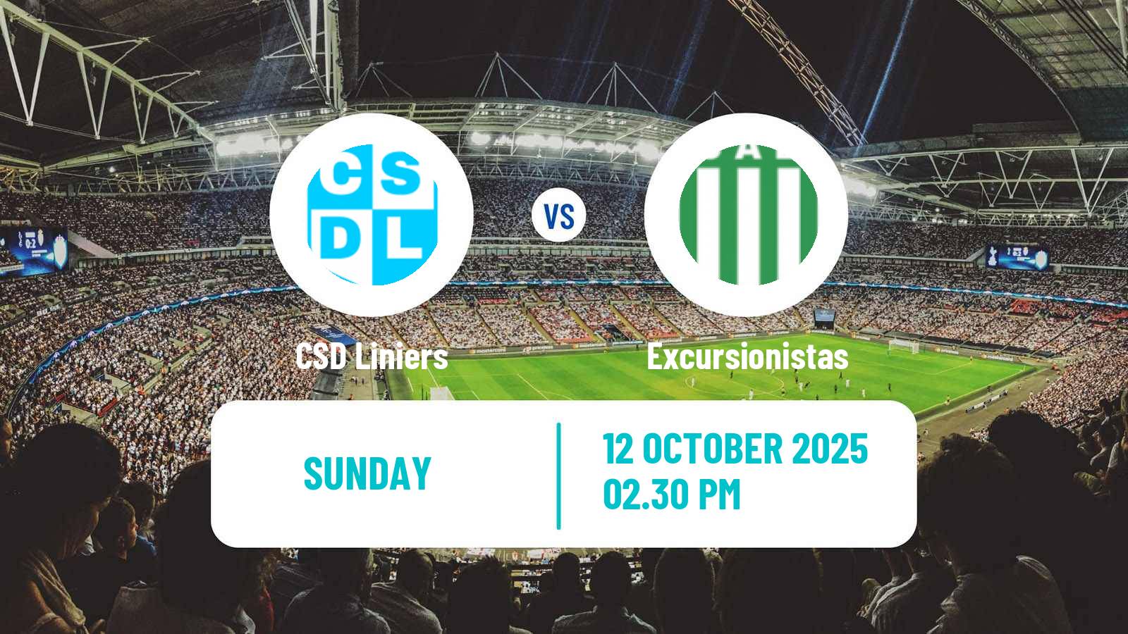 Football Argentinian Primera B Liniers - Excursionistas