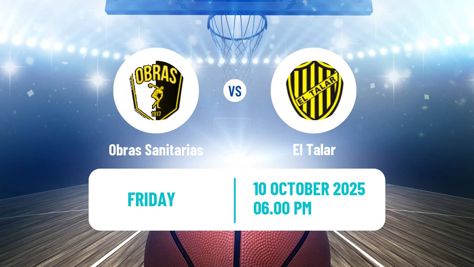 Basketball Argentinian Liga Femenina Basketball Obras Sanitarias - El Talar