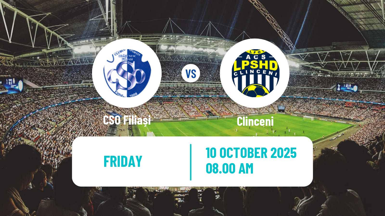 Football Romanian Liga 3 - Seria 5 Filiași - Clinceni